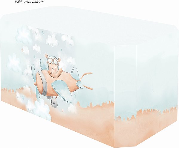 Capa Para Mesa Sublimada Em Tecido Veste Facil Aviador