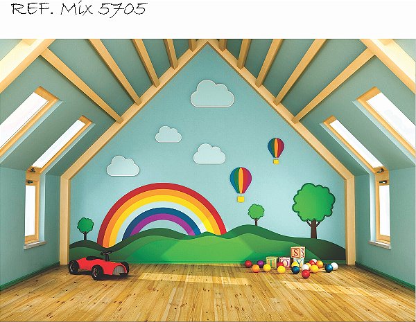 Fundo Fotográfico Sublimado 3D Dia Das Crianças