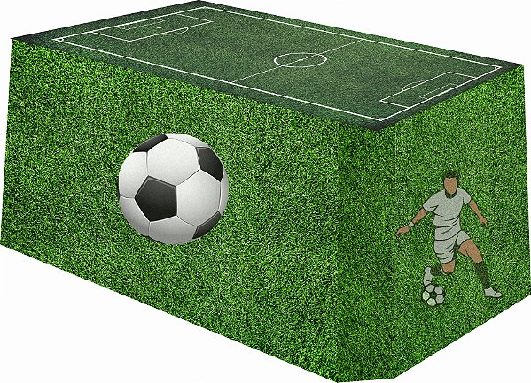 Capa Para Mesa Sublimada Em Tecido Veste Facil Futebol