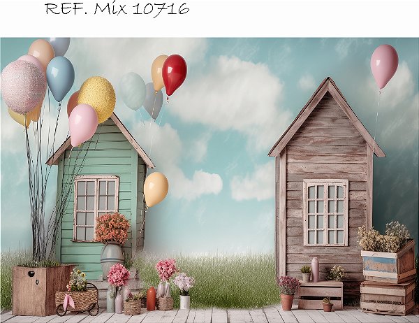 Fundo Fotográfico Sublimado 3D Dia Das Crianças