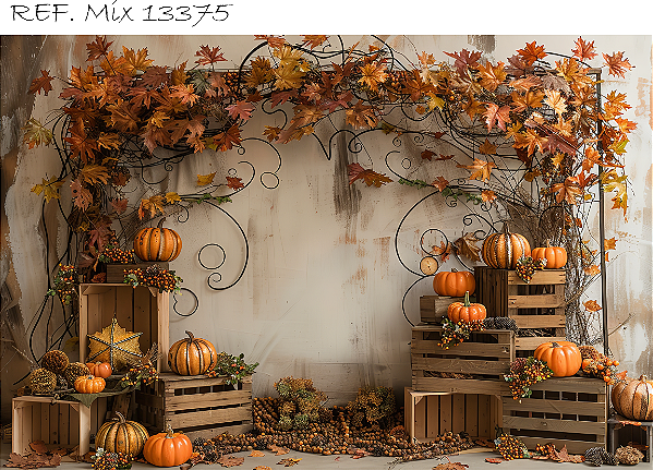 Fundo Fotográfico Sublimado 3D Halloween