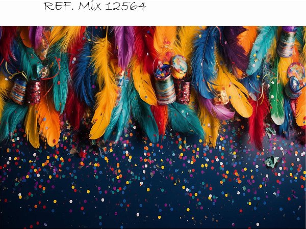 Fundo Fotográfico Sublimado 3D Natal