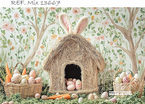 Fundo Fotográfico Cenário Background aquarelado