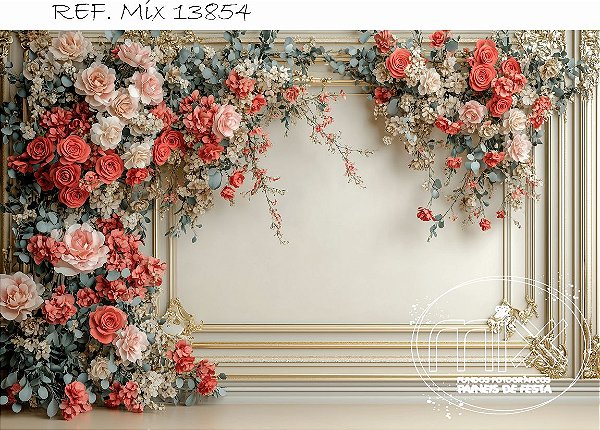 Fundo Fotográfico Floral