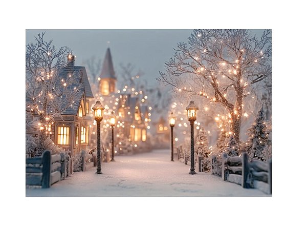Fundo Fotográfico Vila Luzes de Natal