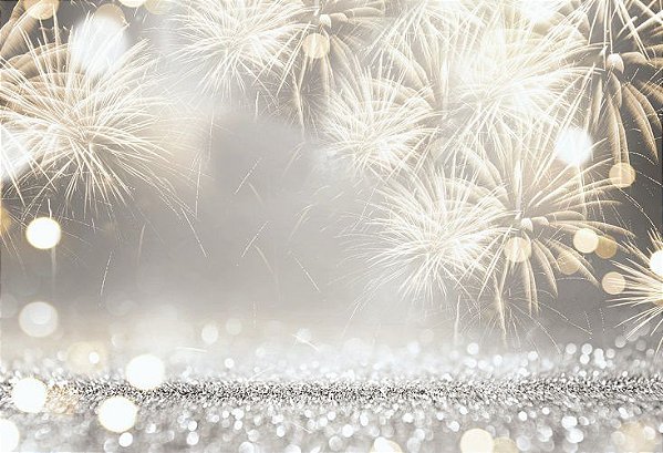 Fundo Fotográfico Em Tecido Cenario Ano Novo