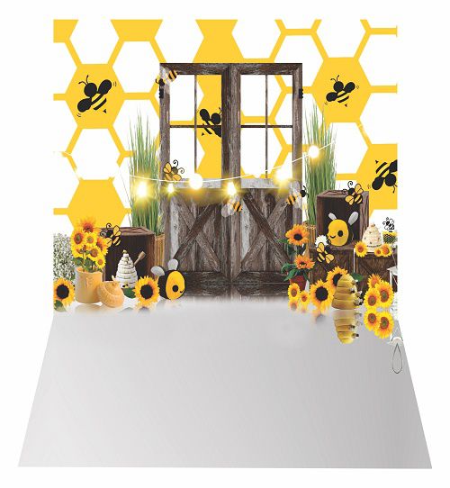 Fundo Fotográfico Em Tecido Cenário Praia, Verão Newborn