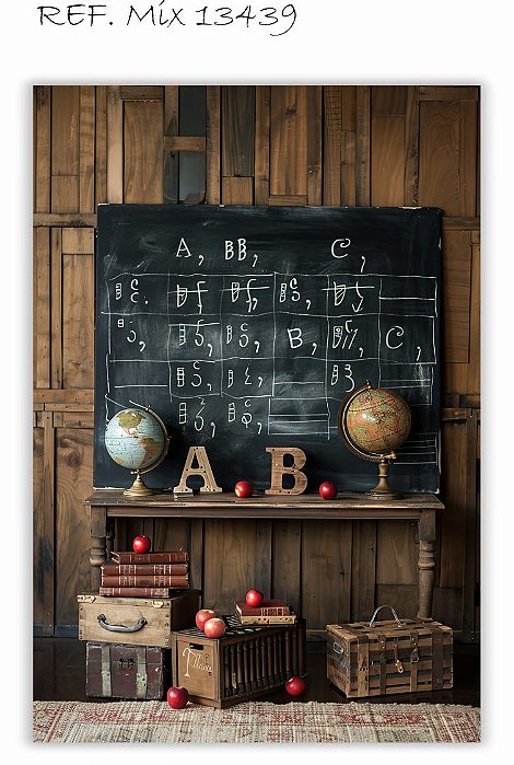 Painel Festa Retangular Em Tecido Formatura Lousa