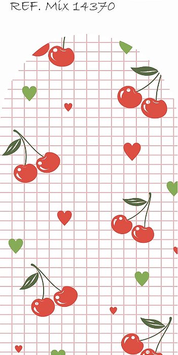 Painel Festa Romano Em Tecido Cerejinha