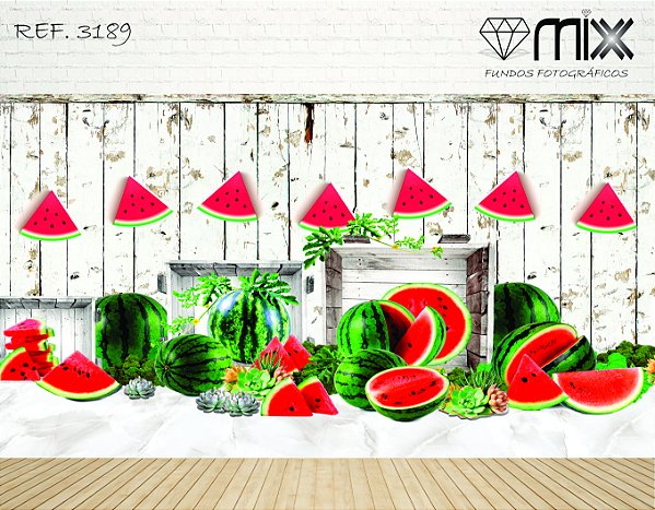 Fundo Fotográfico  Melancia