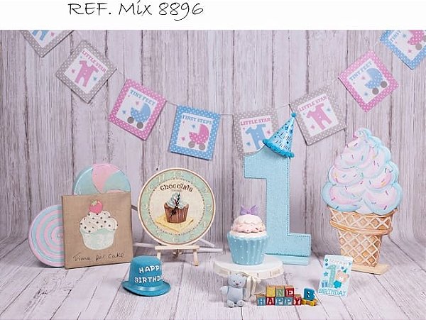 Fundo Fotográfico Smash the cake props