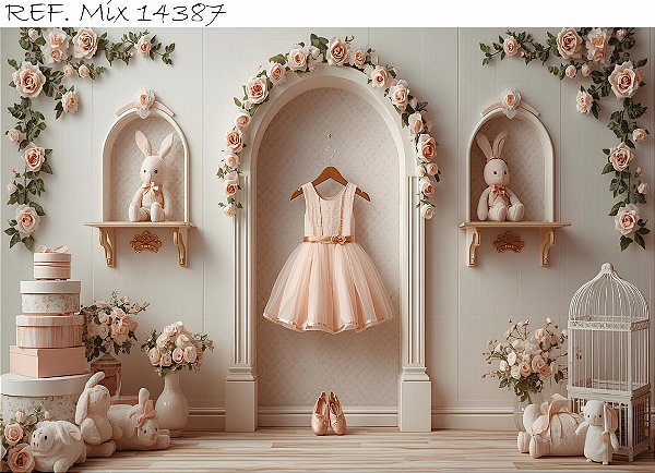 Fundo Fotográfico Bailarina Clean