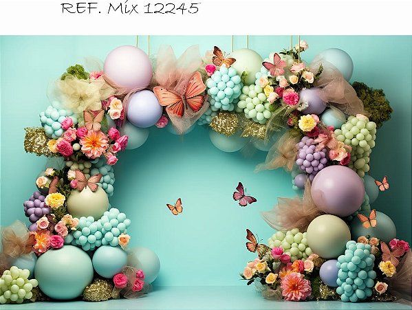 DUPLICADO - Fundo Fotográfico  Natal Moldura Mensagem