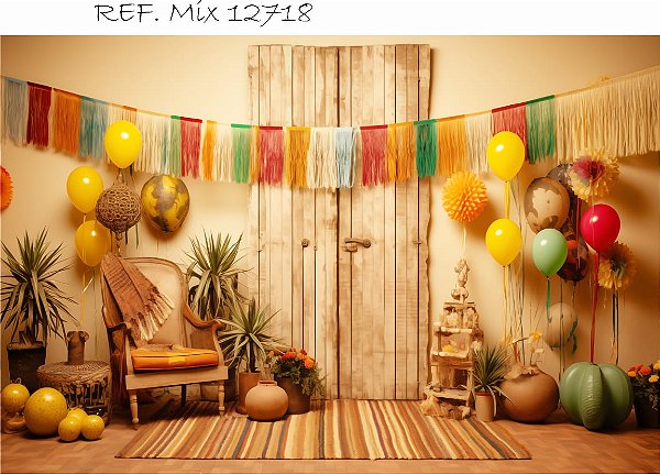 Fundo Fotográfico  Agreste Colorido