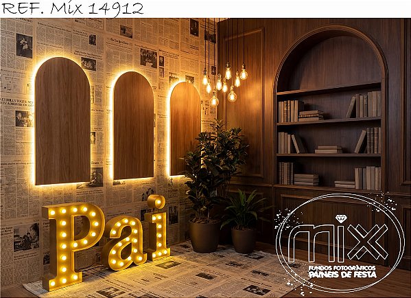 Fundo Fotográfico Luzes Dia dos Pais