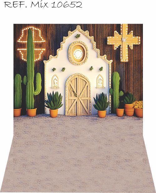 Fundo vertical para festa junina(piso parede)