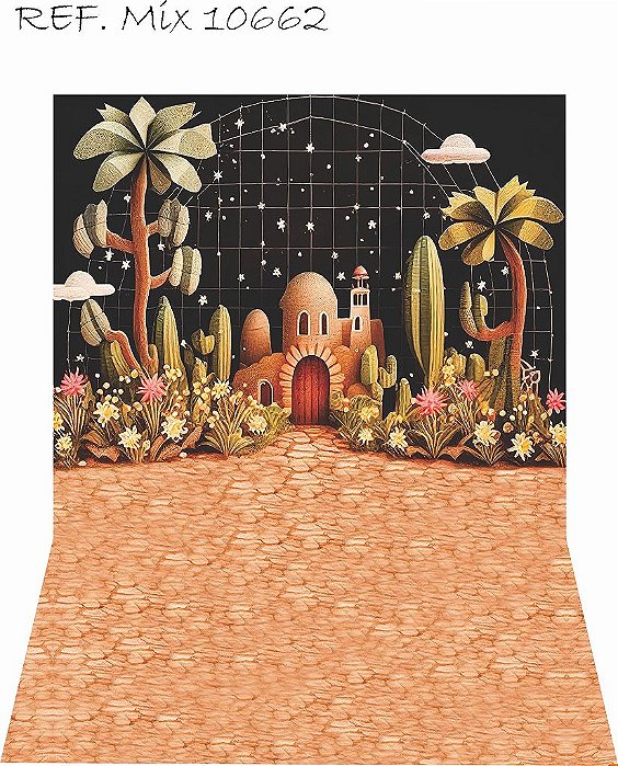 Fundo vertical para festa junina(piso parede)