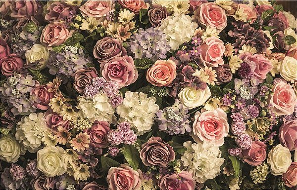 Fundo Fotográfico floral