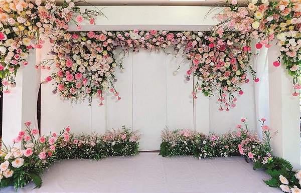 Fundo Fotográfico flores
