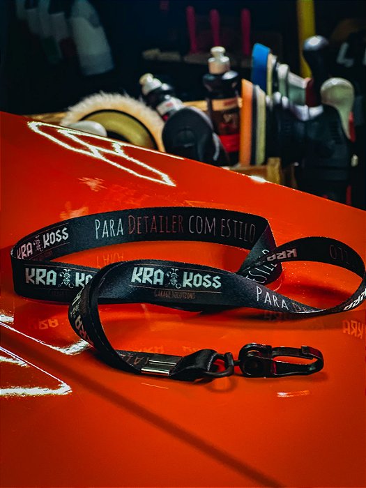 CORDÃO CHAVEIRO  DETAILER COM ESTILO DA KRAKOSS GARAGE