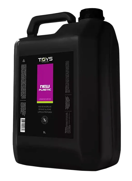 New Plastic 5L – Limpador de Plásticos Automotivo Concentrado - Toys for Boys