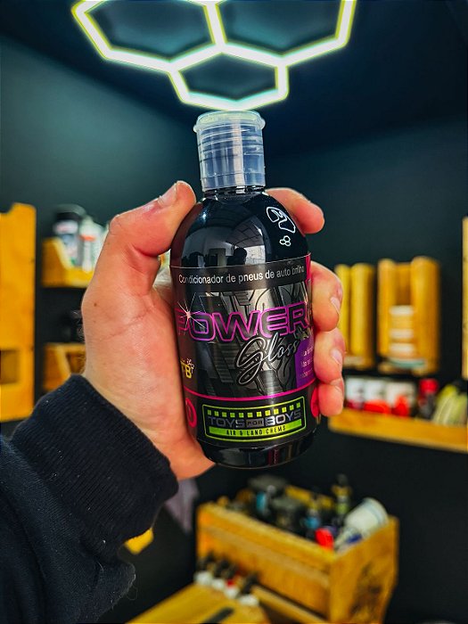 Condicionador de Pneus - Power Gloss 250ml - Toys For Boys