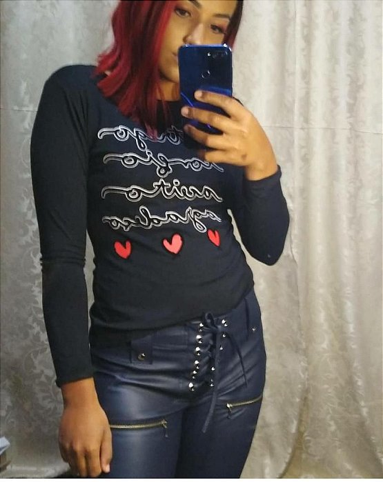 roupas couro fake