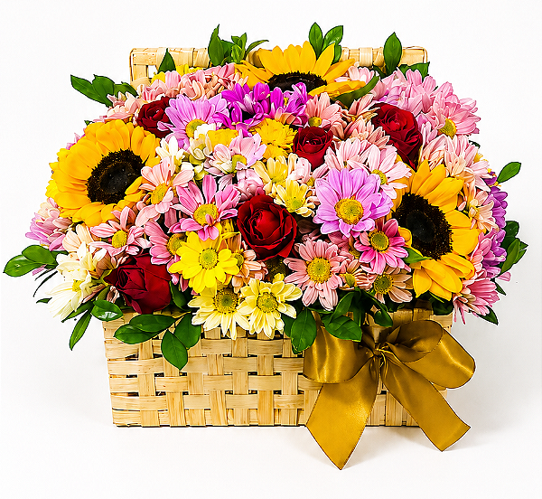 Baú Mix de Flores