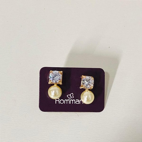 Brinco Pedra Rommanel