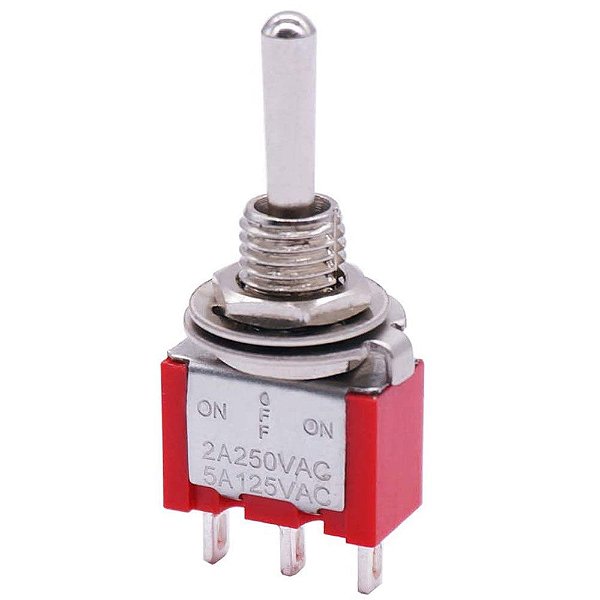 Chave Seletora Alavanca Retorno ao Centro 3 Pinos