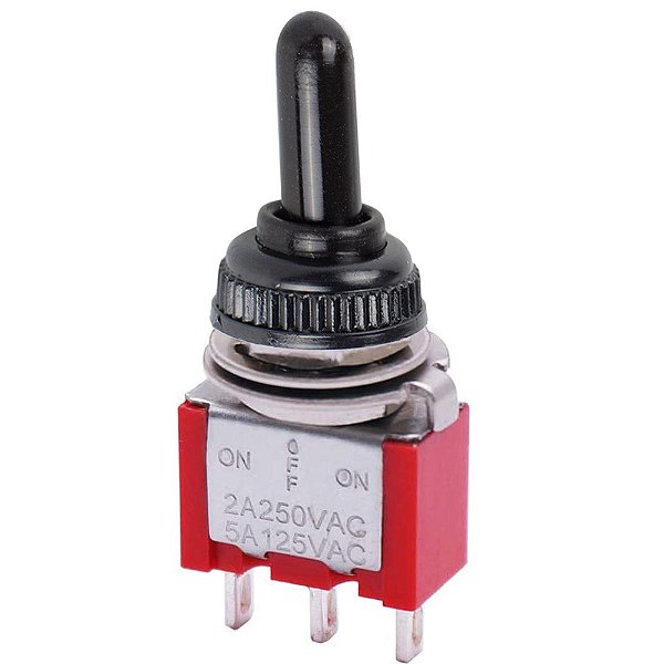 Chave Alavanca Retorno Centro 3 Pinos A Prova D'agua