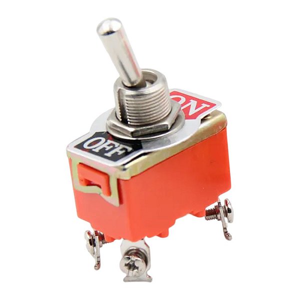 Chave Alavanca Liga Desliga 4 Terminais ON OFF 15A 250V