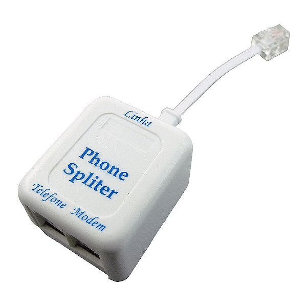 Filtro Linha Telefônica ADSL Duplo