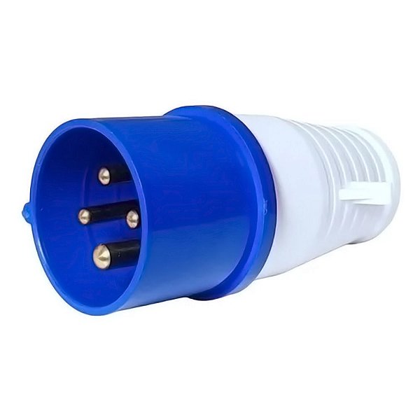 Plugue Industrial 4 Pinos 3P+T 16A 220V 6H