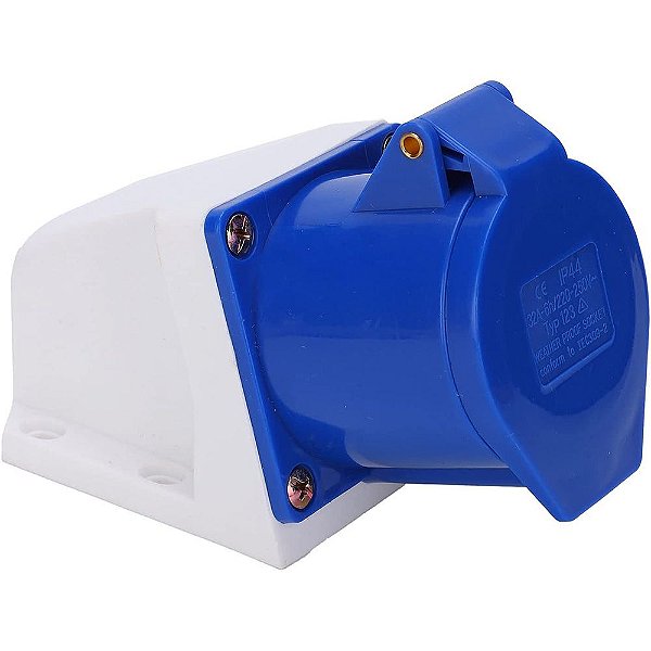 Tomada Industrial Sobrepor 4 Polos 3P+T 32A 220V 6H