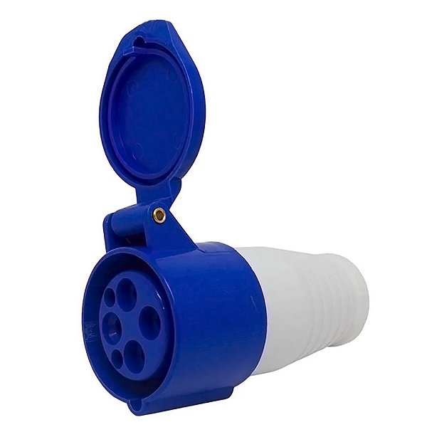 Acoplamento Industrial 4 Polos 3P+T 32A 220V 6H