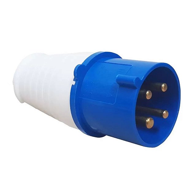 Plugue Industrial 4 Pinos 3P+T 32A 220V 6H