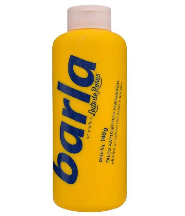 Talco Leite de Rosas Barla 140g