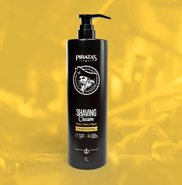 Shaving Cream (Creme) 1kg - Pirata's For Men