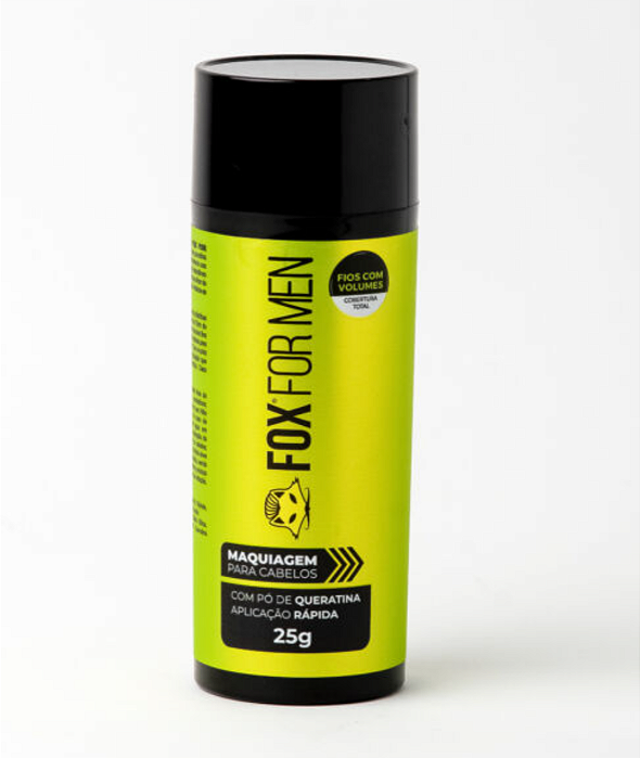 Fibra capilar Capilar 25g Preto (refil) - Fox For Men