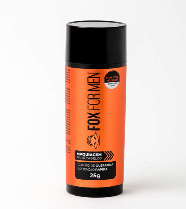 Fibra capilar Capilar 25g Castanho (refil) - Fox For Men