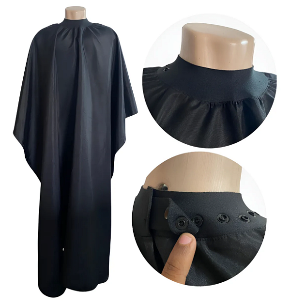 Capa de Corte Gigante Gola Neoprene Preta