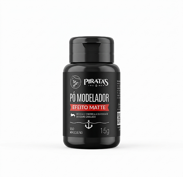 Pó Modelador Matte Pirata's For Men 15g