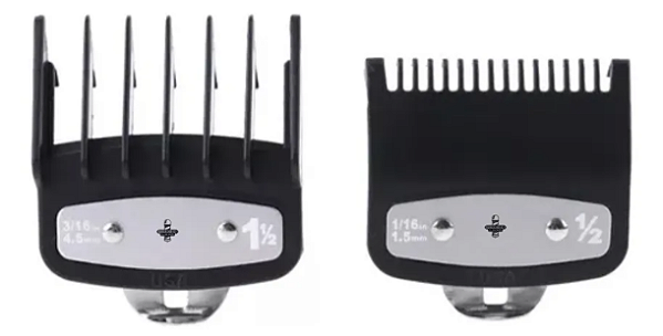 Kit 2 Pentes de Disfarce 0.5 E 1.5 Com Trava de Metal