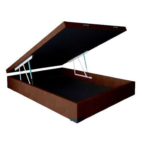 Cama Box Baú New Master Casal - Marrom