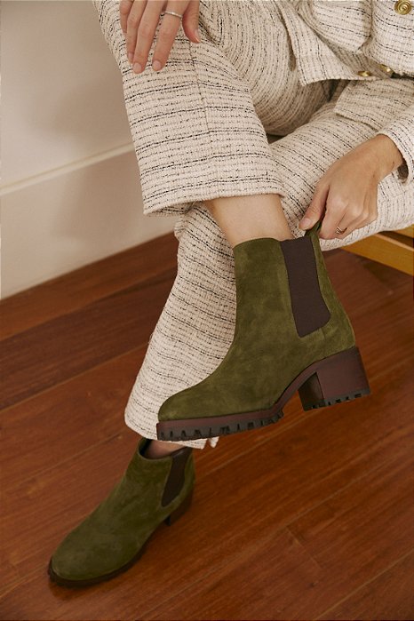 Bota Malva Verde Anas