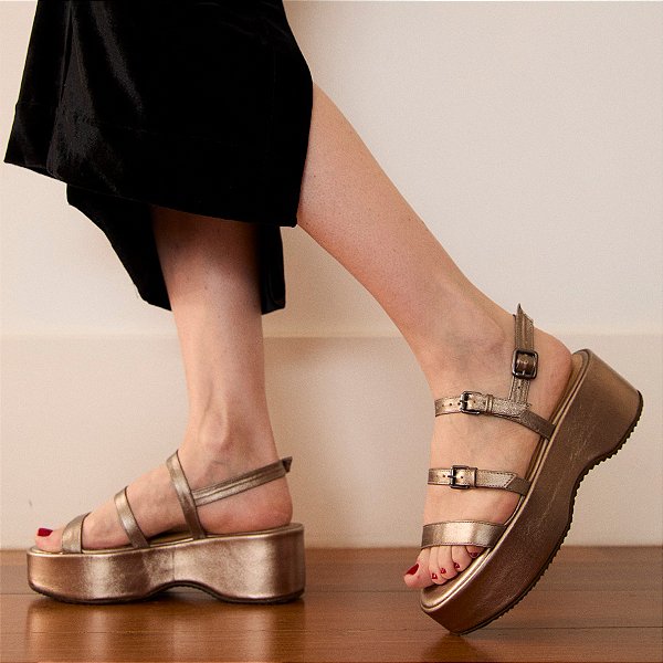 Flatform Verona Prata Velha Anas