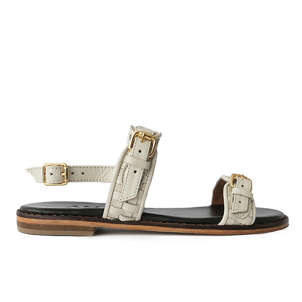 Rasteira Amalfi Off White Anas
