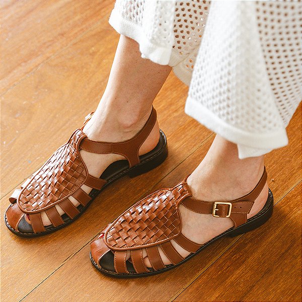 Sapato Valônia Caramelo Anas