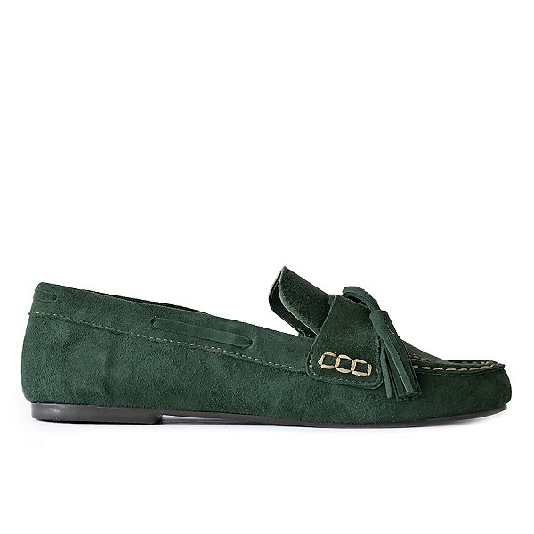 Mocassim Magnólia Verde Anas